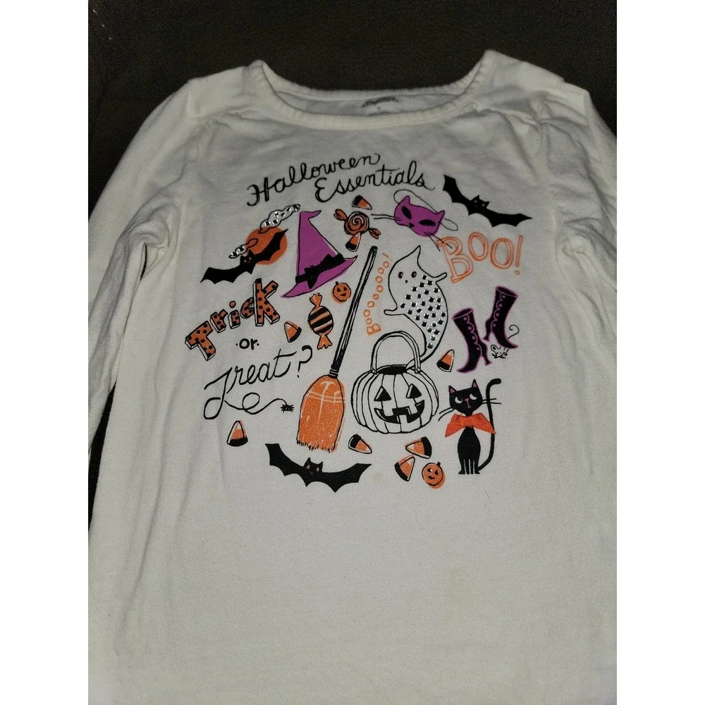 Gymboree the Halloween shop Halloween essentials top and pants size 7
